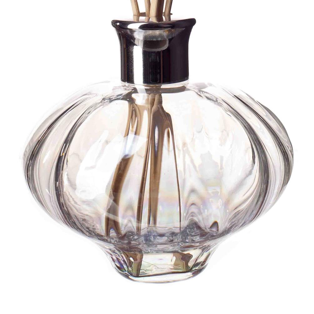 Amelia Art Glass Optic Clear Iris Oval Reed Diffuser Extra Image 1